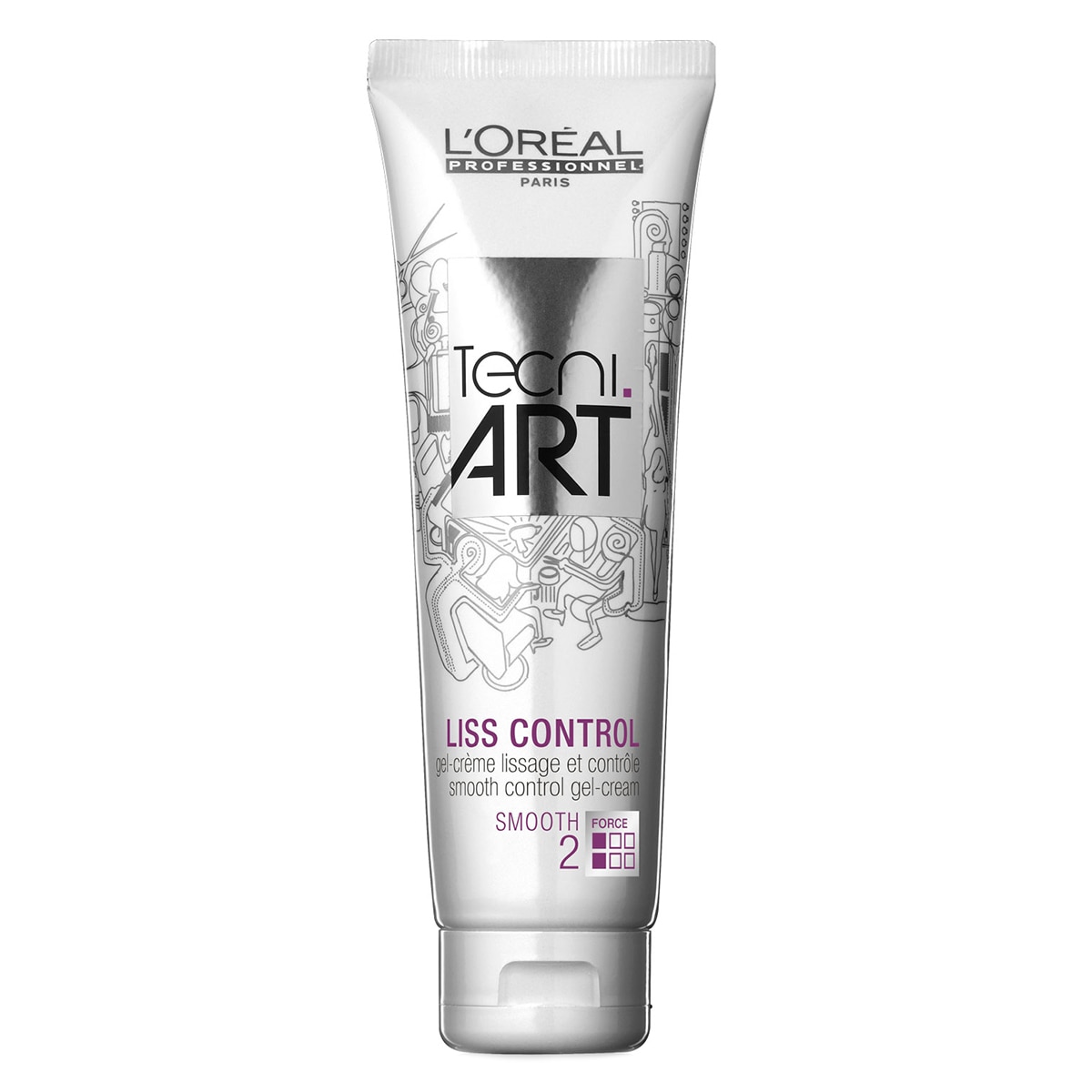 Crema de par modelatoare L'Oreal Professionnel Tecni.Art Liss Control pentru fixare medie, 150 ml