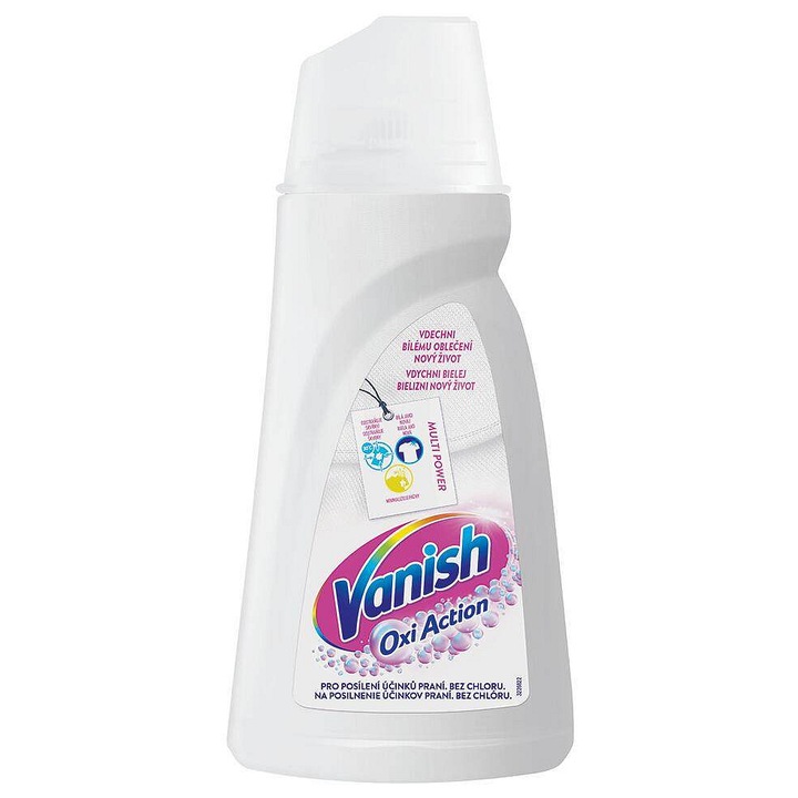 Vanish Oxi Action mosószer, folyékony, 1l, fehér