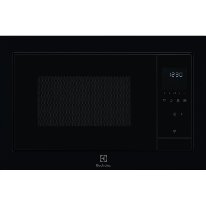 Cuptor cu microunde Electrolux EMS4253TBK, 23 litri, putere microunda 900W, putere grill 1000W, control digital, timer, Negru