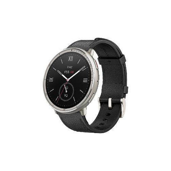 Active 2 Round NFC Fekete Bőr AMAZFIT