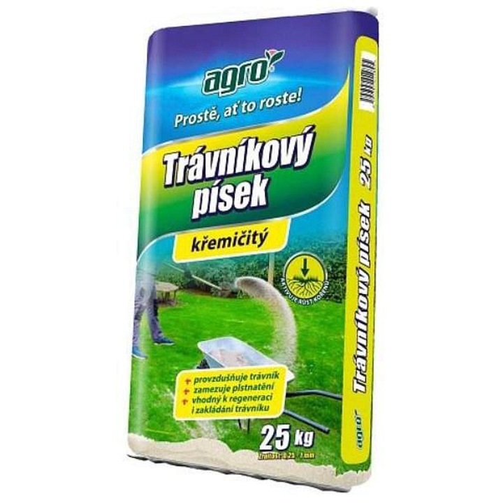 Finom szilíciumhomok Agro gyephez 25 kg 0,25-1 mm száraz