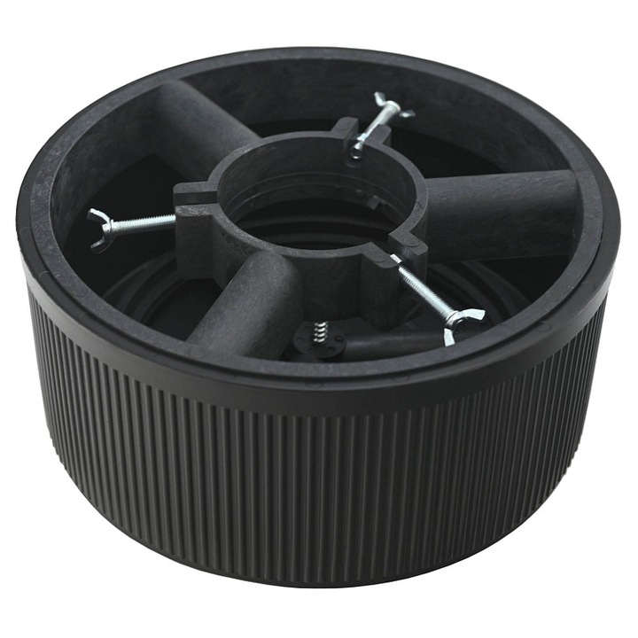 Karácsonyfatalp Compass 5l szürke 30x14cm