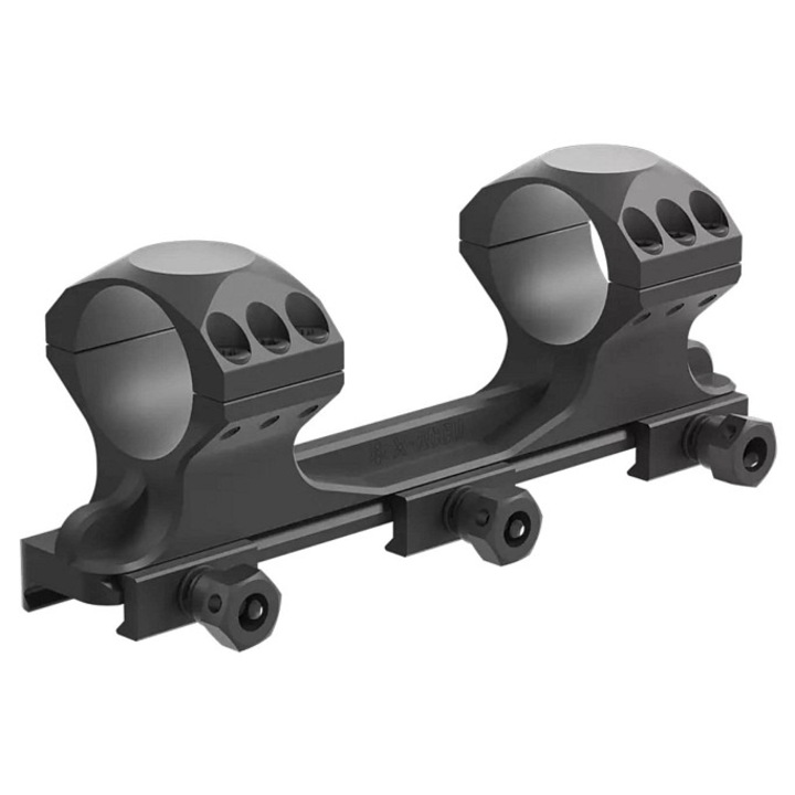 Vector Optics X-ACCU távcsőszerelék, monoblokk, 30 mm-es gyűrű, 22 mm-es sínre rögzíthető, fekete, 1 db