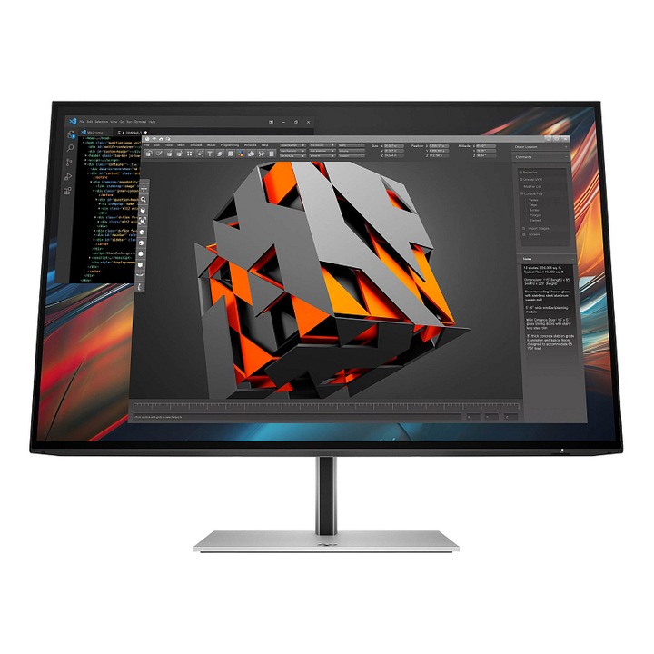 Monitor HP Series 7 Pro 24", WUXGA, USB-C, negru, 53x19.5x52 cm