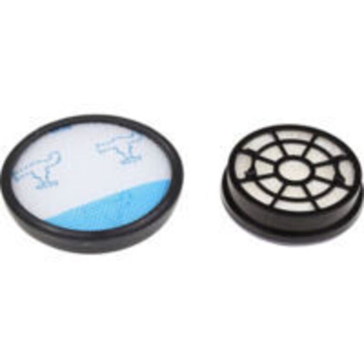 Filtru si set garnituri ZR904301, din poliamida (PA), compatibil cu Moulinex si Rowenta, Negru/Alb, 19.5x13.5x6 cm
