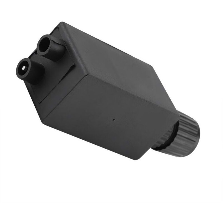 Aprinzator cu impuls, buton, plastic, 10.4x3.8x3.4cm, negru
