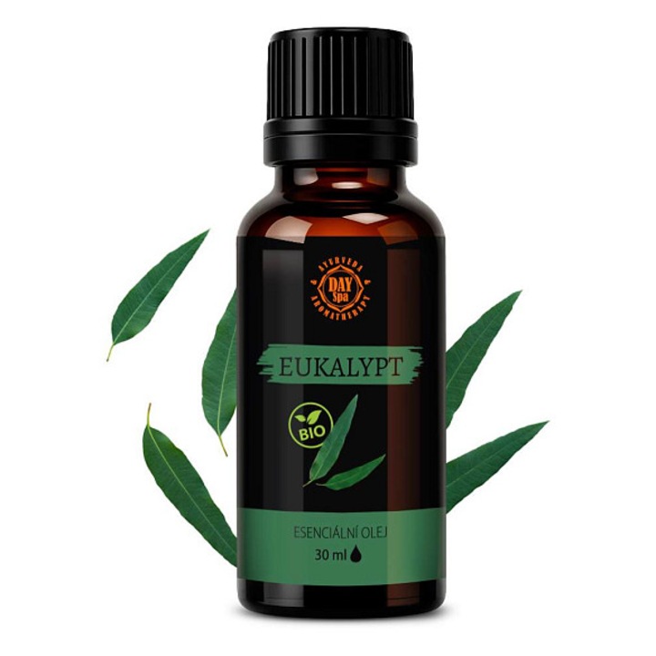 Day Spa Eukaliptusz illóolaj, 100% tiszta bio, levélből, 30 ml
