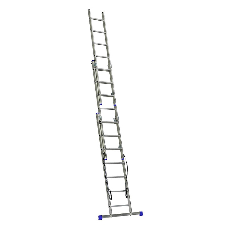 Scara aluminiu ELKOP 3 parti 3x7 trepte 1,91x3,99m capacitate 150kg