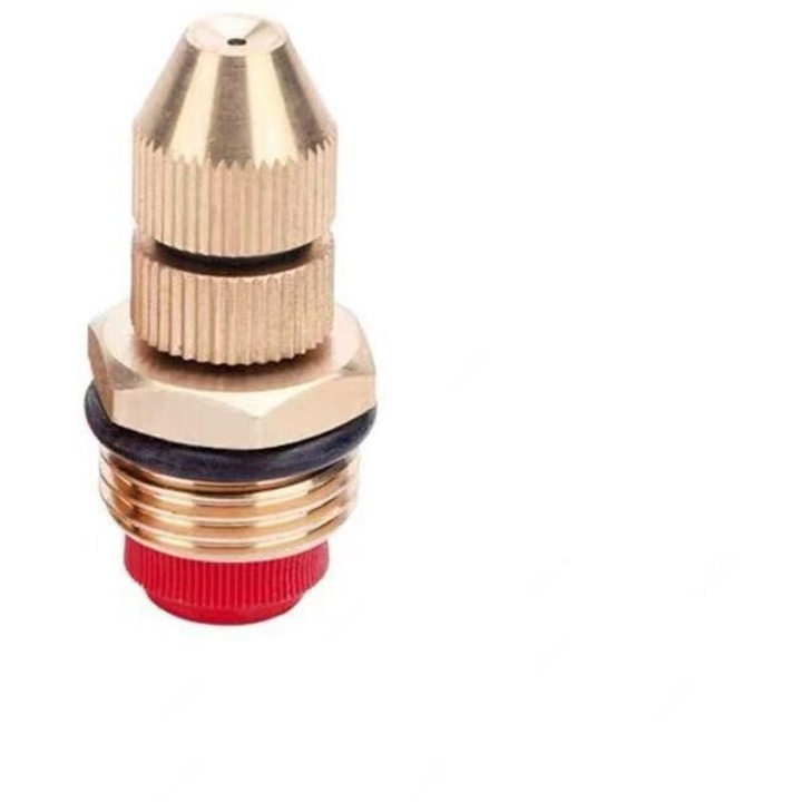 Set 6 duze pulverizare alama reglabile DN15, 20mm, 0.5-2m, pentru irigare