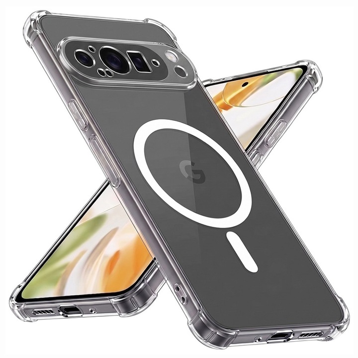 Carcasa de protectie pentru Google Pixel 9 Pro, transparenta