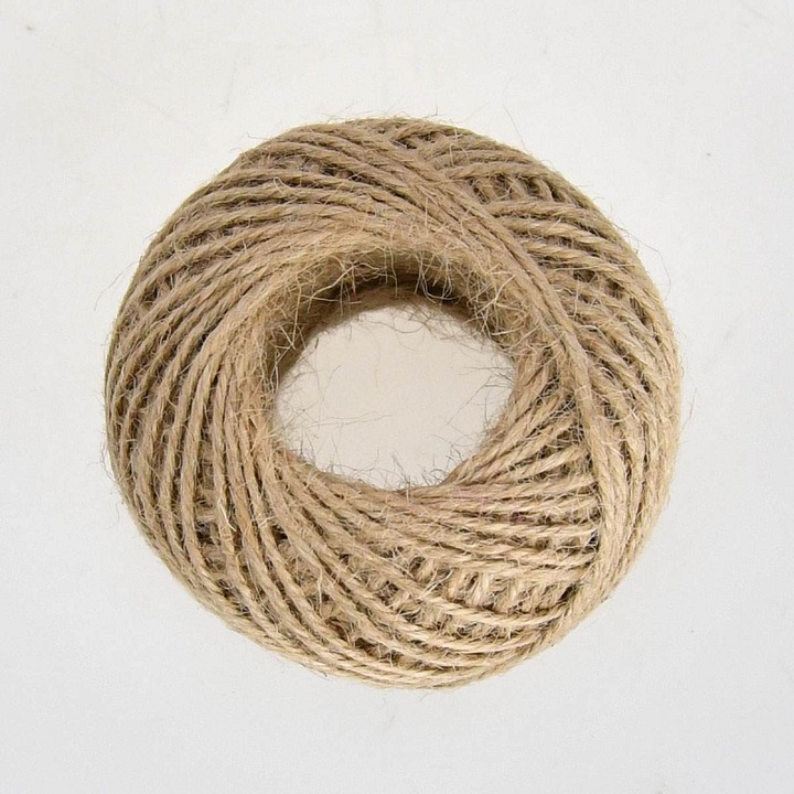 Rulyt természetes juta zsineg 40m 2mm 40-45g