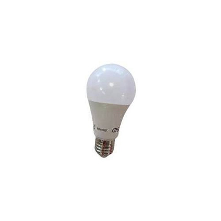 Bec LED Gigaled GL-E27-7-620C, 7W, 620 lm, 5500-6000K, soclu E27, alb rece, 1 buc