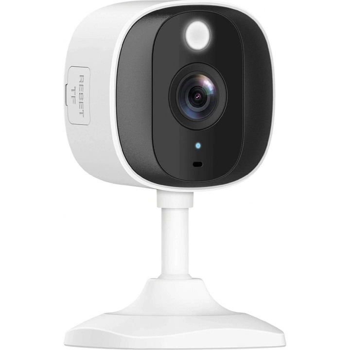 Камера за наблюдение Iget Homeguard HGWIP814, 2K, IP66, бяла, 110x62x63mm
