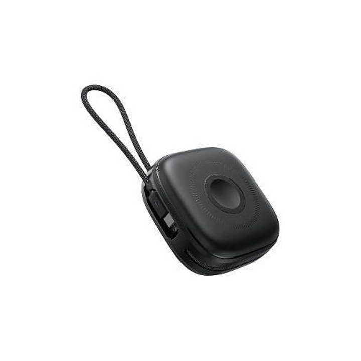 Powerbank Swissten MagGO STN00208, 10000 mAh, Qi vezeték nélküli töltés 15 W, USB-C PD 20 W, fekete