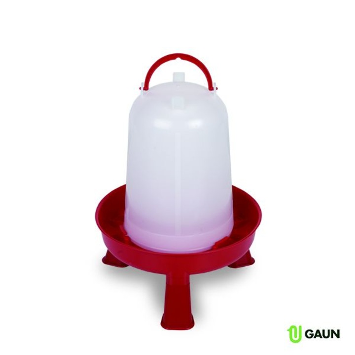 Adăpătoare pentru păsări, Aquabuilding, cu picioare, eco, 5l, Ø 296 x 347 h