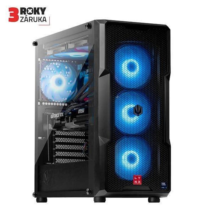 PC Asztali Lynx Challenger Ryzen 7 7800X3D 32GB 2TB SSD RTX 5070 Ti 16GB Fehér