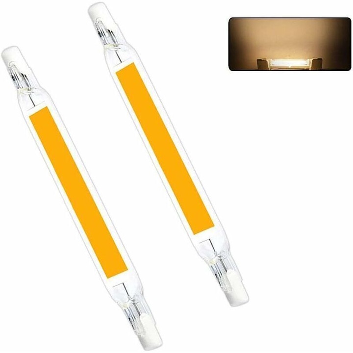 Bec LED R7S 78mm 5W 3000K meleg fehér