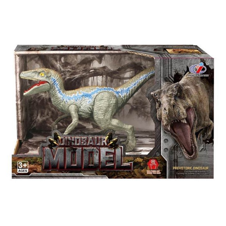 Interaktív dinoszaurusz játék Alltoys 4 féle szett 15cm