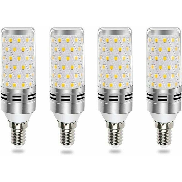 LED крушка E14 16W 6000K 1600lm 32x108mm комплект 4 бр