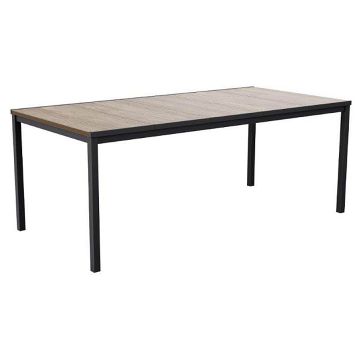 Keter Porto 200 kerti asztal, strapabíró, sötétbarna, 200x75x95cm