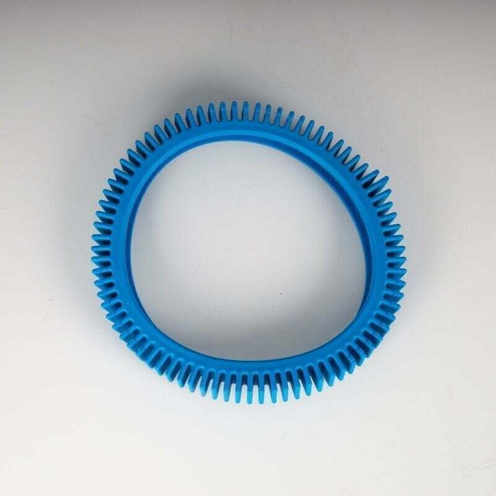 Anvelopa/cauciuc cu crampoane pentru roata spate robot de piscina, compatibil Victor 2-wheel/4-wheel/Victor R300, albastru