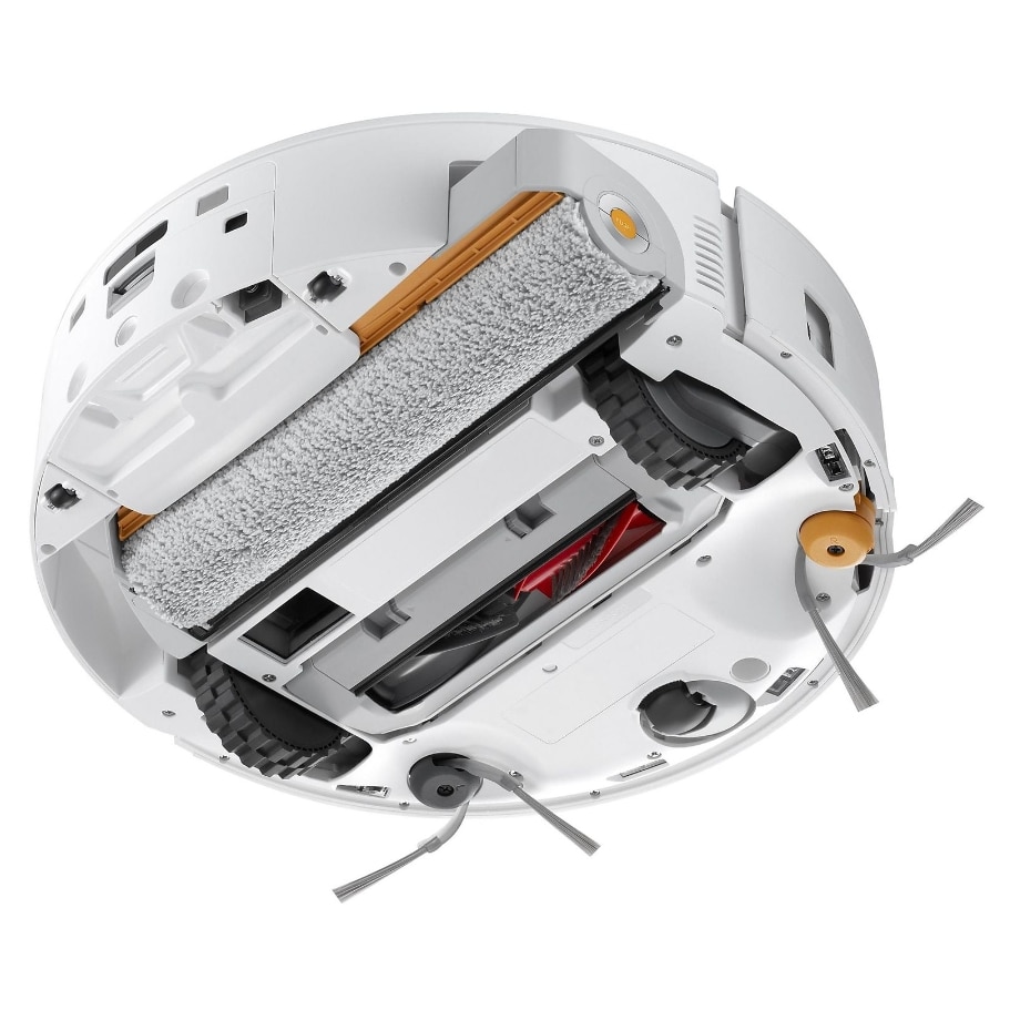 Aspirator robot Roborock Qrevo Curv 2 FlowX, 65 W, 20000Pa, Autonomie 240 minute, Recipient praf 0.32 l, Navigare PreciSense® LiDAR Alb
