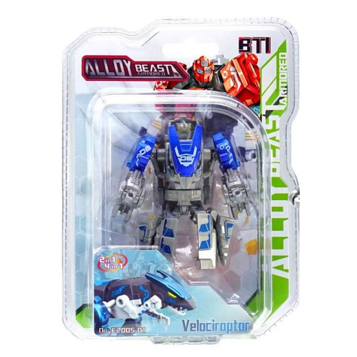 Alltoys átalakítható dinoszaurusz játékrobot, többszínű