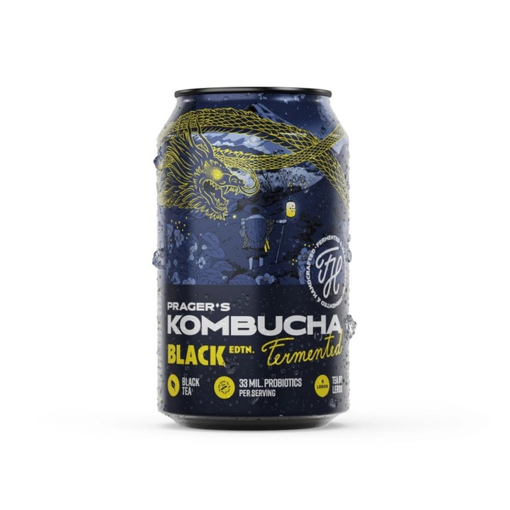 Kombucha Black, 330ml