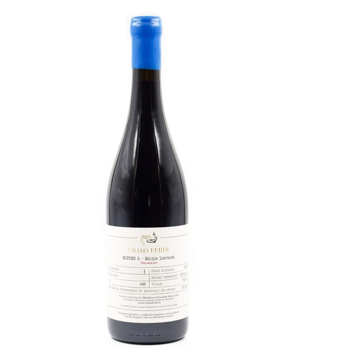 Vin Rosu Crama Ferdi Mister S. Editie Limitata, sec, 0.75l