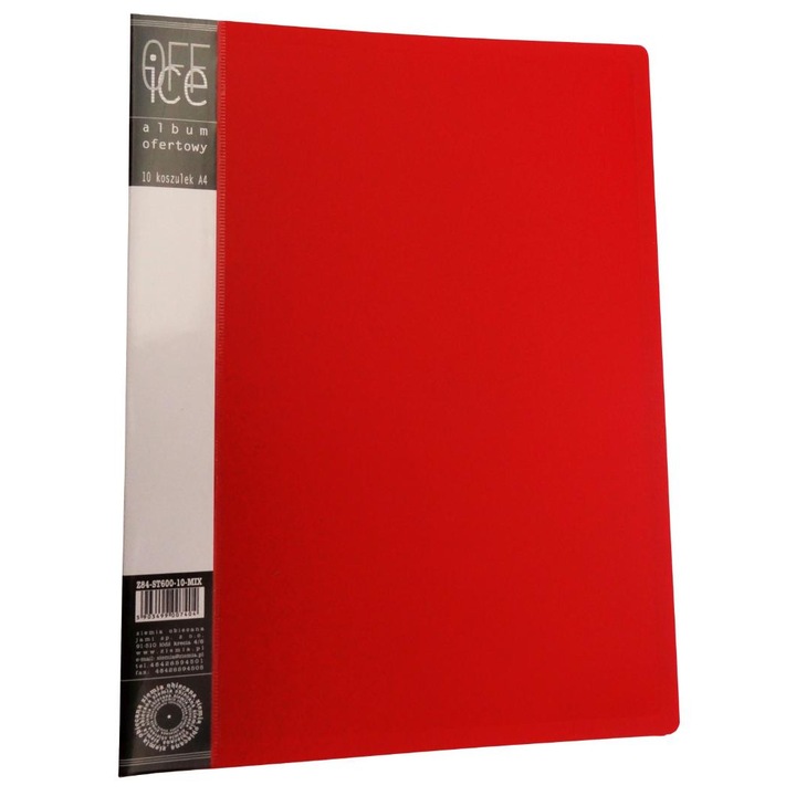 Dosar Ziemia Obiecana A4 10 multicolor fólia