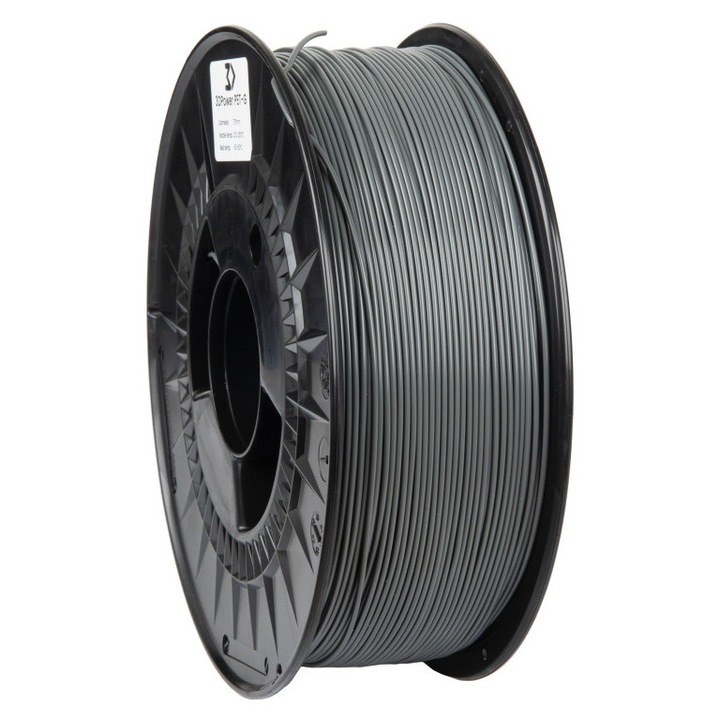Filament 3DPower PET-G 1.75mm szürke 1kg