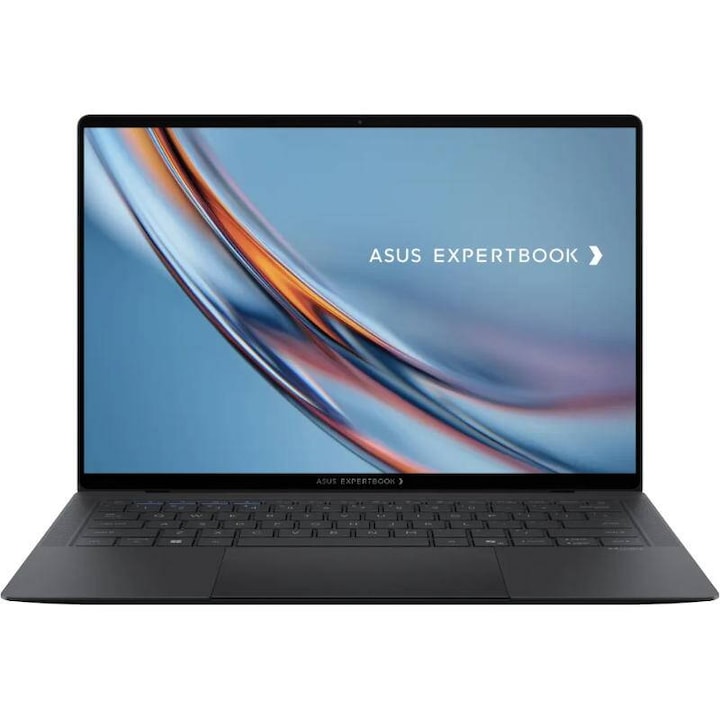Laptop ASUS ExpertBook Ultra B9 OLED 14 inch Intel Core Ultra x7 358H 64GB 1TB SSD Windows 11 Pro Misty Grey