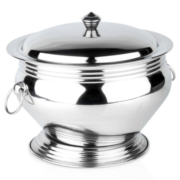 Vaza pentru supa Vilde 5l inox argintiu 28x26x23cm