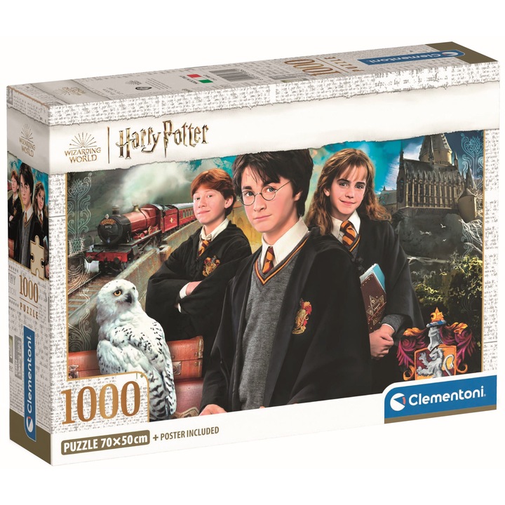 Puzzle Clementoni din 1000 piese - Harry Potter