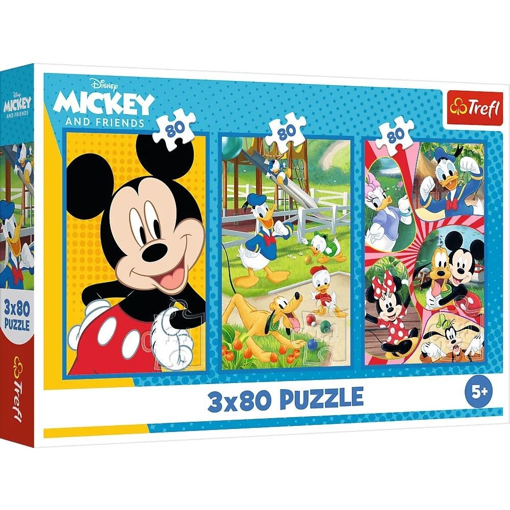 Puzzle 15 piese Trefl - Mickey Mouse - eMAG.ro