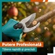Elektromos kerti metszőolló 48VF – Professzionális metsző 2 akkumulátorral és tokkal