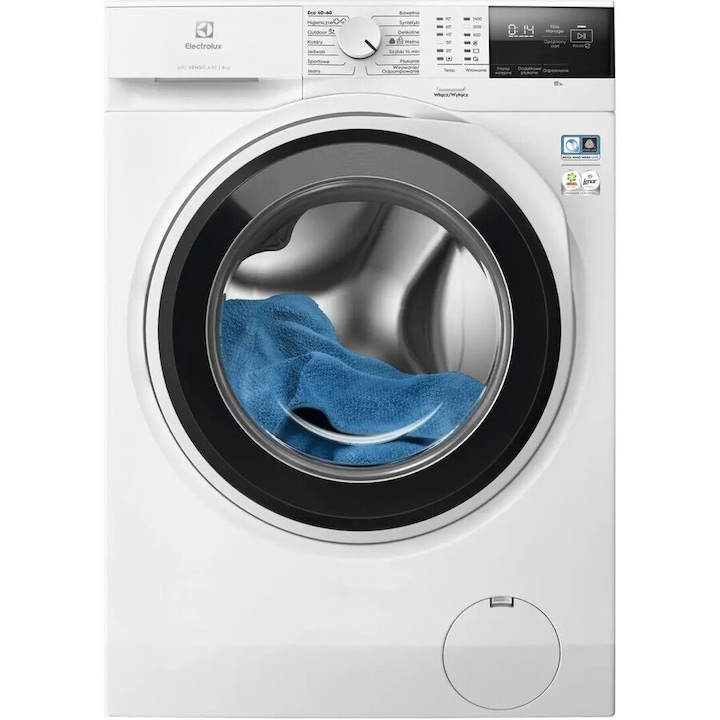 Masina de spalat ELECTROLUX EW6F2484P, 1400 rpm, 8 kg, Alb