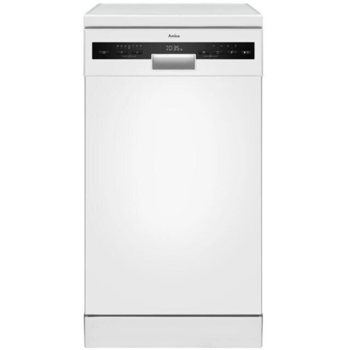 Masina de spalat vase Amica DFM44C7EOQSH, 7 programe, 10 seturi, 44 dB, Alb