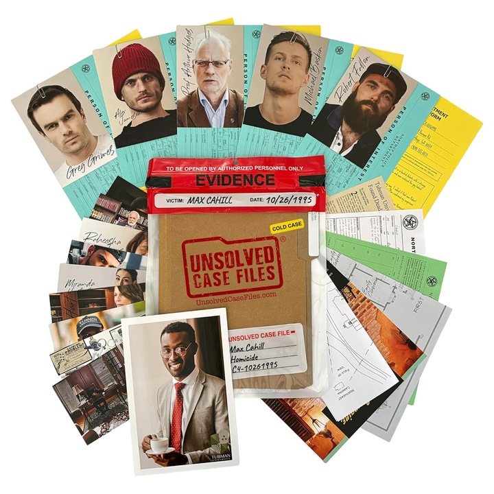 Társasjáték, Megoldatlan ügyekCahill - Max - Cold Case Murder Mystery Game
