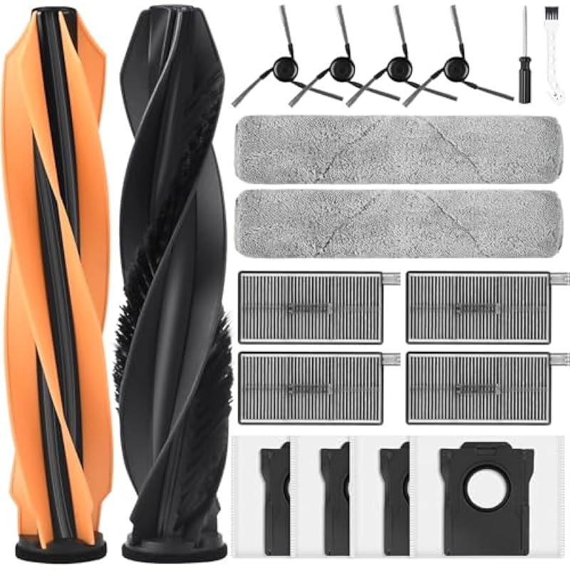 Kit accesorii Aqua10 Ultra Track Complete, perie principala ABS, 6