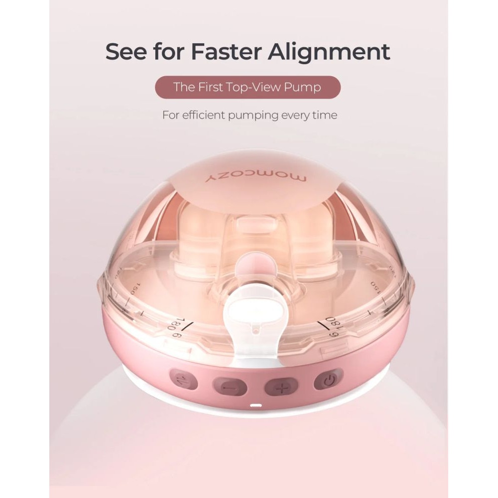 Pompa de san Momcozy Hands-free dubla Air 1 Ultra-Slim - eMAG.ro