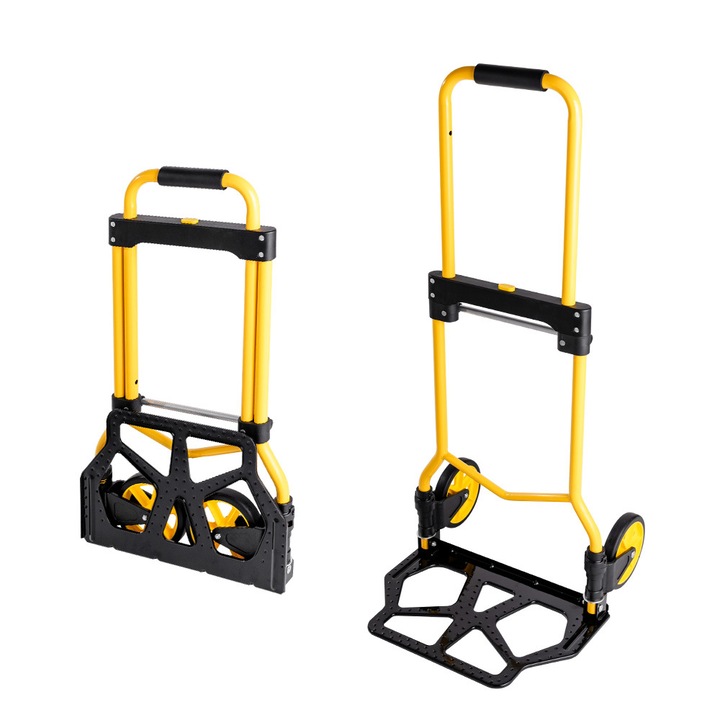 Carucior pliabil, 80 kg, roti cauciuc 120mm, 42x99.5x44cm
