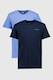 Tommy Jeans, Set de tricouri slim-fit din bumbac cu logo discret - 2 piese, Albastru, M