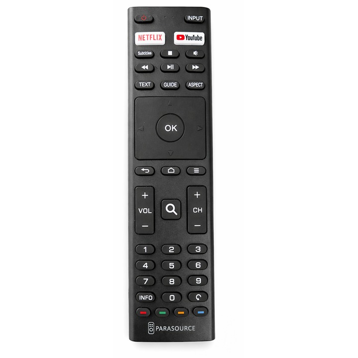 Telecomanda compatibila ALLVIEW LCD / LED Smart TV, cu Netflix si YouTube, Parasource®