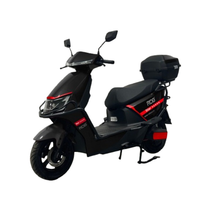 Scuter electric RDB STAR FULL, 2000W, fara permis, 25 km/h, negru + CIV inclus
