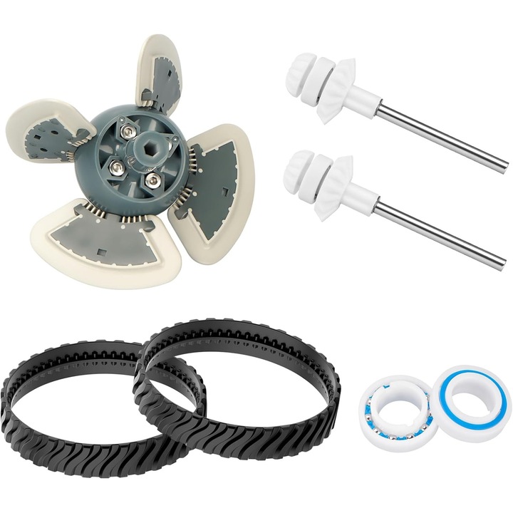Set de 2 piese de schimb pentru curatitoare de piscina MX8, MX8EL, MX6, MX6EL Elite, accesorii reglare arbore cardanic, piese de schimb Zodiac cu rulment roata