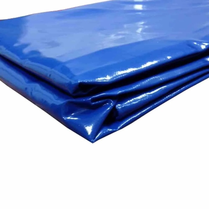 Prelata PVC 5x6m, 650g/m, (30m), Albastra, Impermeabila i Rezistenta