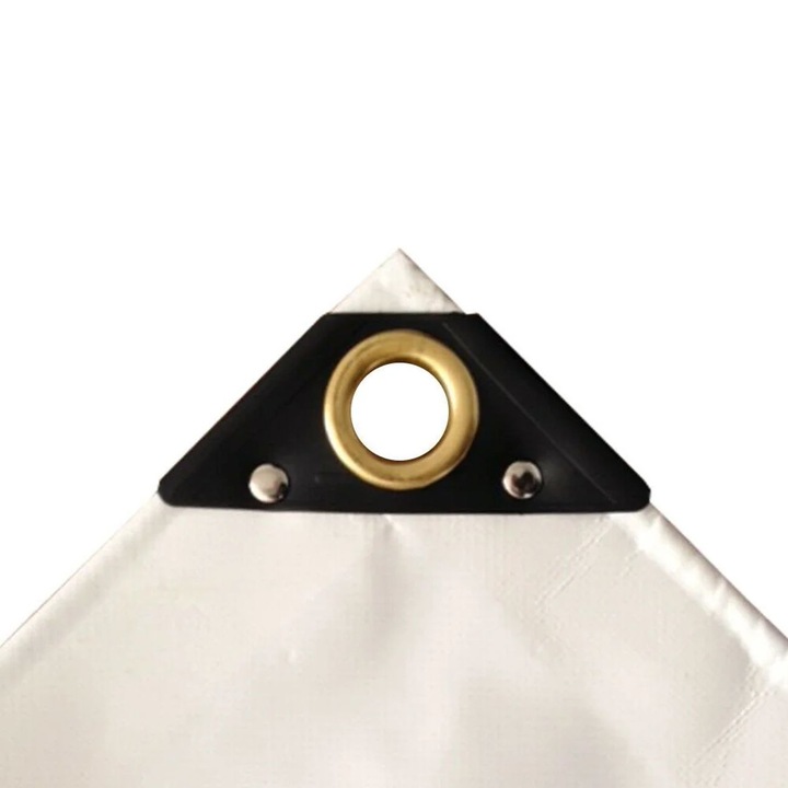 Prelata Protectie 3x5m, 15m, Alba, PVC 650g/m, Impermeabila i Rezistenta
