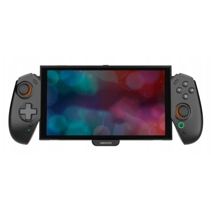 Controller YAXO Evo Deck YGEDC01B pentru Nintendo Switch 2, 24 butoane, Vibratii, USB-C Negru
