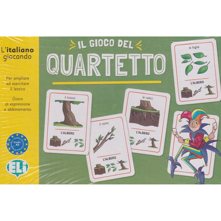Il Gioco del Quartetto - L'italiano giocando (Társasjáték)